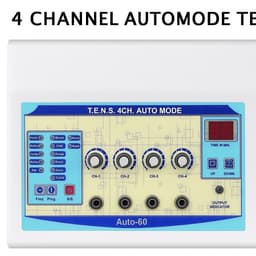 Advanced T.E.N.S. 4CH. Auto Mode (Digital Frequency Adjust Electrotherapy Unit view 2