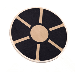 Wooden Wobble Balance Board / Round Wooden Balance Board (Anti-Slip Surface) view 1