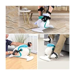 Motorized Electric Mini Pedal Exerciser with Leg & Calf Support Brackets view 5