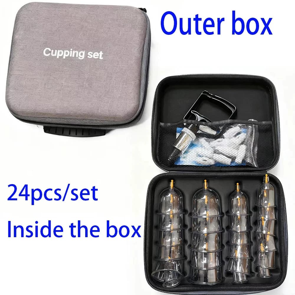 Premium Vacuum Cupping Therapy Set (Hijama Kit)