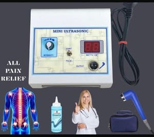 Portable Mini Ultrasound Therapy Machine for Home & Clinic - 1MHz Deep Tissue Heating Device